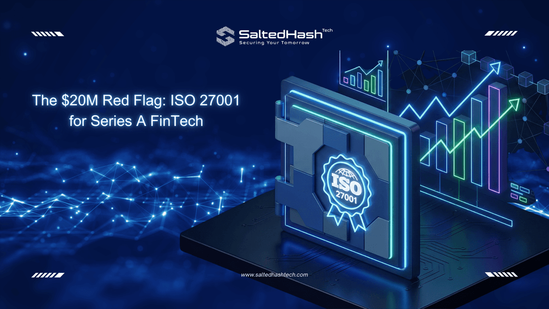 The $20M Red Flag: ISO 27001 for Series A FinTech | SaltedHash Tech